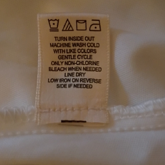 Off  White Lace / Embroidery Long Sleeve Dress - Picture 9 of 11